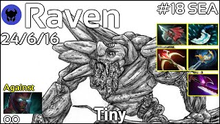 Raven Lotac Plays Tiny Dota 2 7.19