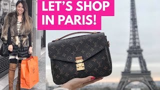 PARIS LUXURY SHOPPING VLOG | CHANEL, LOUIS VUITTON, HERMES & DIOR - Part 1