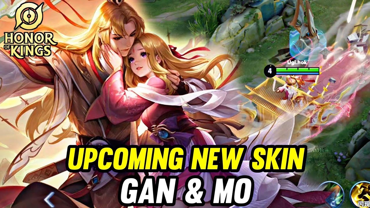 HOK : UPCOMING NEW SKIN GAN & MO FOX SPIRIT - HONOR OF KINGS