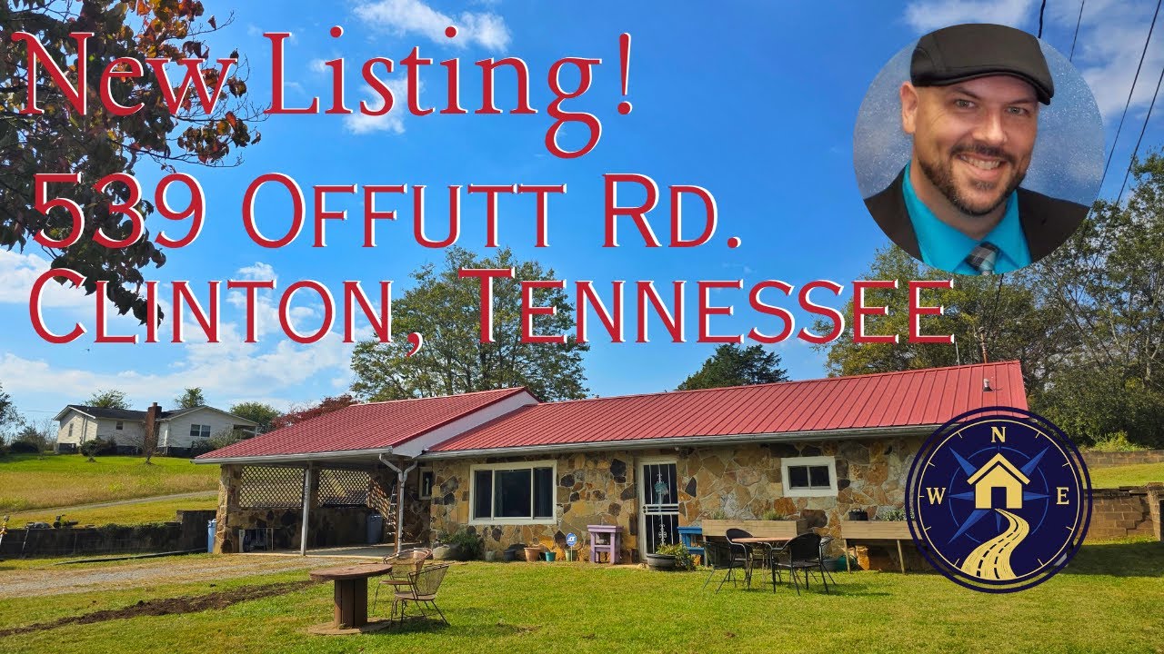 539 Offutt Rd, Clinton TN | Peaceful Country Home with Mountain Views