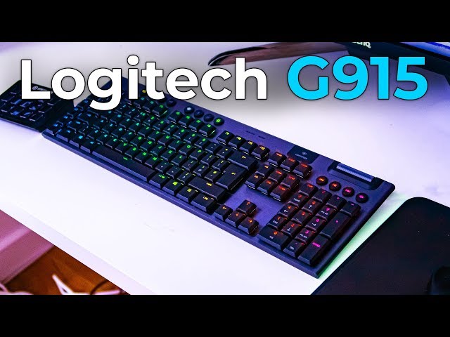Logitech G915 TKL LIGHTSPEED Wireless Keyboard UNBOXING 