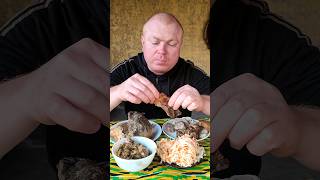 ОБЖОР/Шашлык,Жареный короп, грибы с луком на обед у Женечки