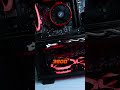 Check out this SWEET Red And Black PC