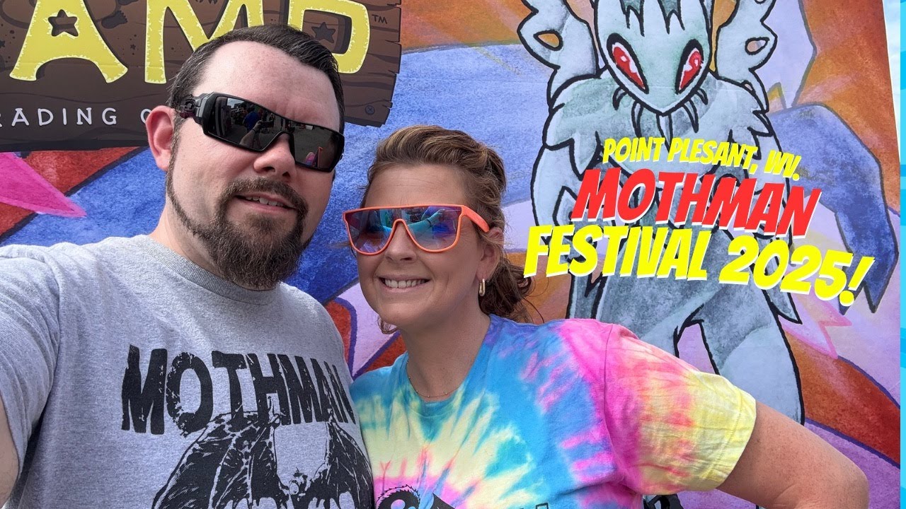 Looking for Cryptids in West Virginia! | Mothman Festival | VLOG 2025