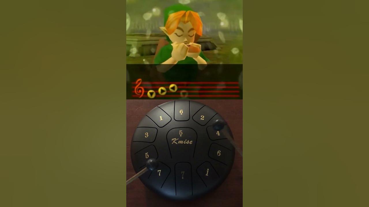 Saria's Song On A Tongue Drum  (The Legend of Zelda: Ocarina of Time)