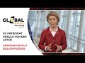 EC President Ursula von der Leyen Pledges €4.9 Billion | Global Goal: Unite for Our Future