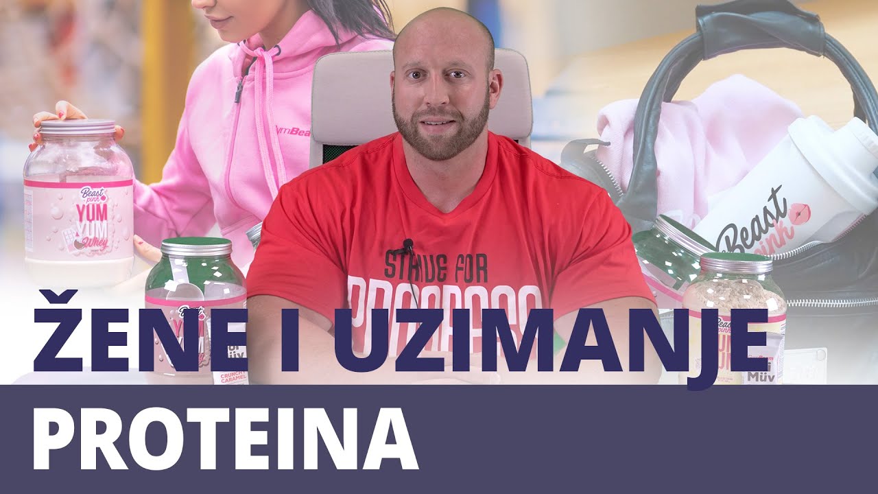 Žene i uzimanje proteina | GymBeam | Fitness Academy