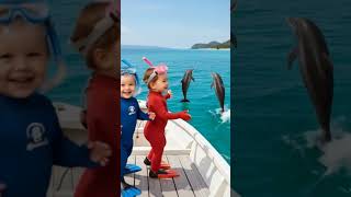 Bye bye dolphin #dolphin #ocean #baby