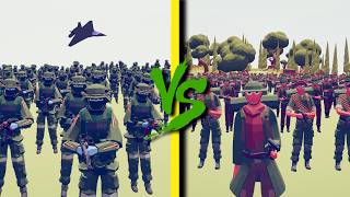 WW2 BRITISH ARMY vs MODERN ARMY - Totally Accurate Battle Simulator TABS