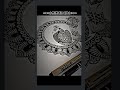 Mandalaart #pendrawing #artmind #ytshorts #creativeart #artshorts ..... 🖤🤍🖤