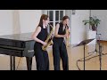 Francis Poulenc Sonata For Two Clarinets FP 7 Played On Two Saxophones By Duo Campanella mp3