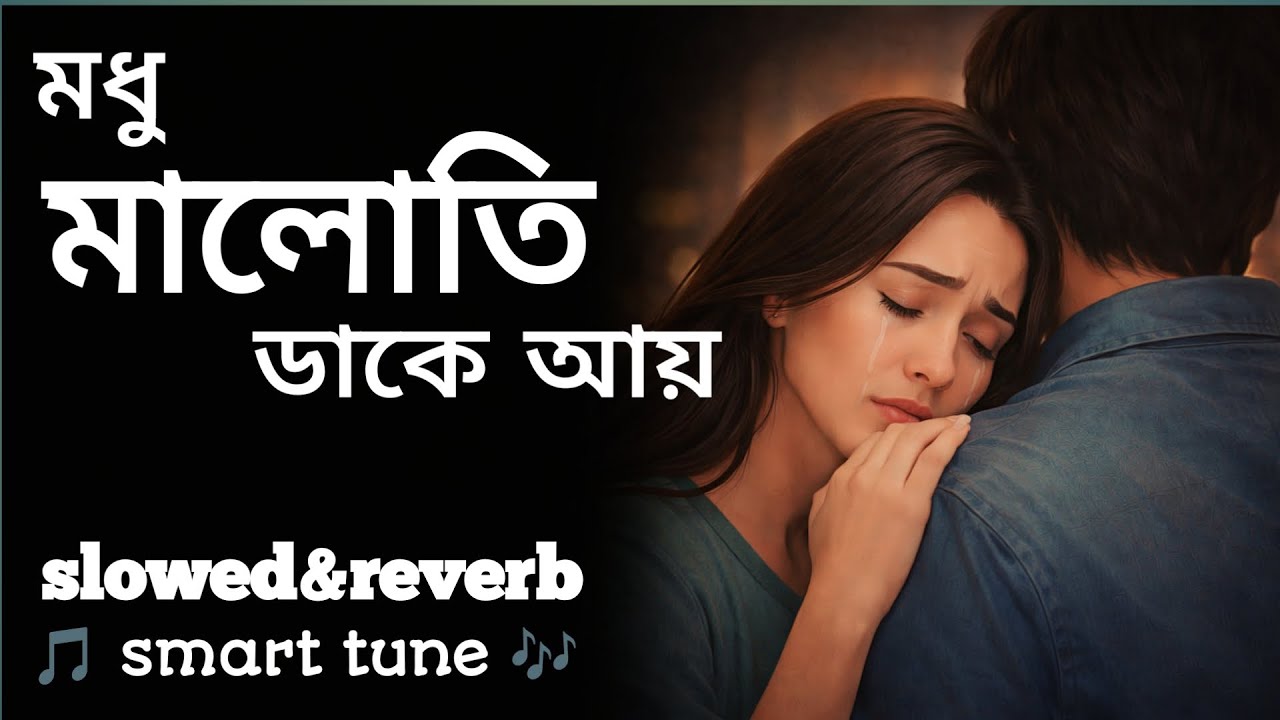 চাপা বনে ওলির সনে আজ লুকোচুরি। Modhu Maloti Dake Aay by Shreya Ghoshal।Slower Reverd।Bangla Sad