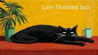 Slow Vintage Jazz ☕ Lazy Morning with a Cat | Calm & Relaxing Music