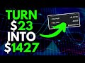 TURN $20 INTO $1400 WITH THIS CRAZY OPTIONS PLAY! | TRADING OPTIONS