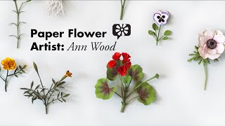 Ann Wood Paper Flower Artist