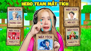 SAMMY PHÁT KHÓC KHI TẤT CẢ THÀNH VIÊN HERO TEAM MẤT TÍCH TRONG ROBLOX