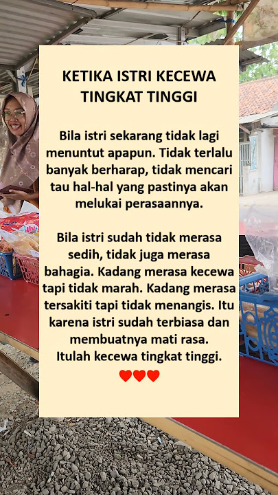 Ketika istri kecewa tingkat tinggi #edukasi #storywa #shorts #trending