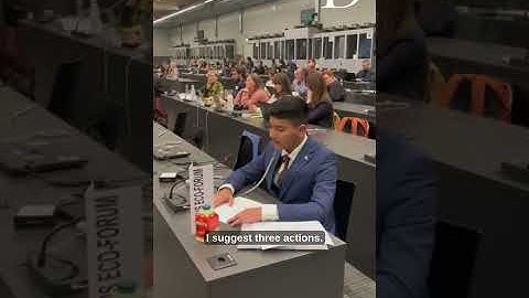 Intervention - Mr. Archit Sankhe - Aarhus Convention MOP8