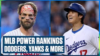 MLB Power Rankings: Yankees, Phillies, Dodgers battle for the No. 1 spot