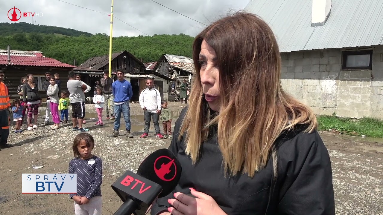 Zaplavené pivnice a chatrče v Petrovej