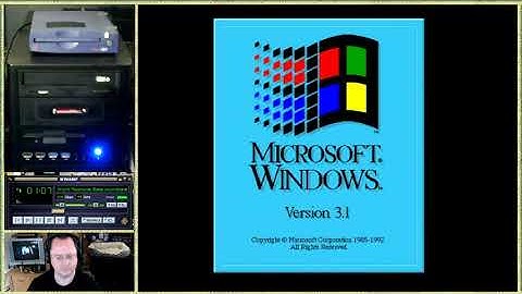 Pentium MMX 166MHz Win 3.1 & Win 95 Install - 2021 06 26