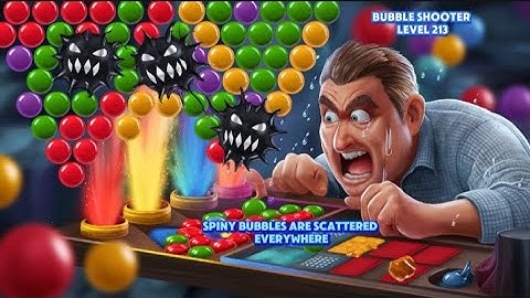 Bubble Shooter level 213#gaming #gamingvideos #gameplay #shootinggames