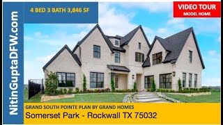 Find Your DREAM Home in Rockwall ISD with Grand Homes! Grand South Pointe Plan By Grand Home