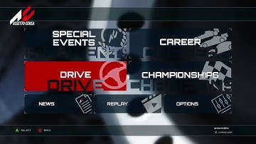 How to practice in the drift track on Assetto Corsa xbox one