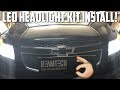 Chevy Cruze LED Headlight Kit Install!