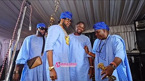 Haaa...See How  ABU ABEL GREET K1 DE ULTIMATE AT OTUNBA TAOFEEK SOKOYA A.K.A DANKU 50TH BIRTHDAY.