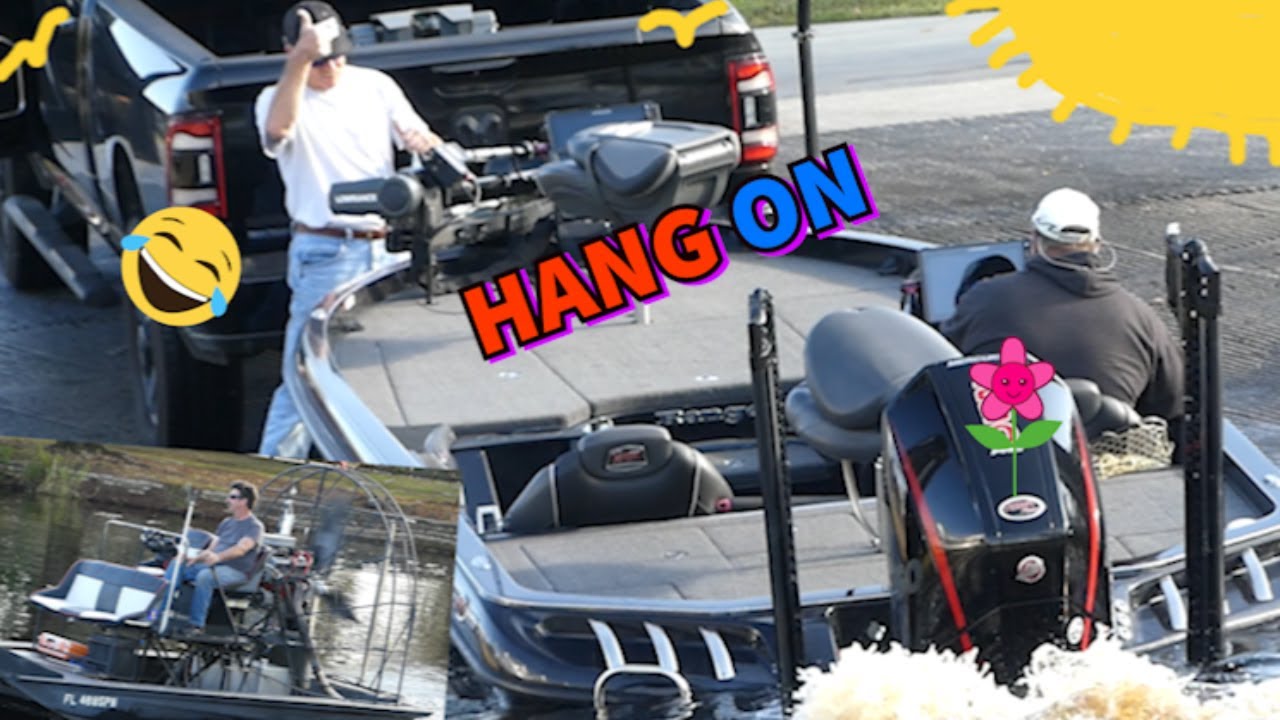 Unbelievable Day Boats Horns Blown Tires Spun Airboat Crazy YouTube