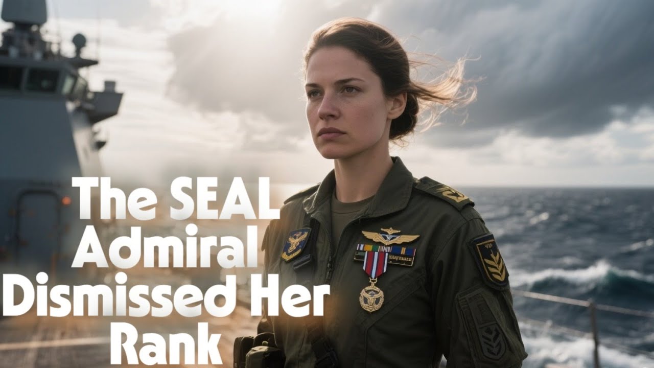 The SEAL Admiral Dismissed Her Rank — Until She Calmly Said, “Fleet Commander.”