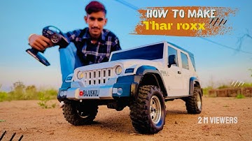 I Built Mahindra Thar Roxx 4x4 From Pvc Pipe - Making & Testing 