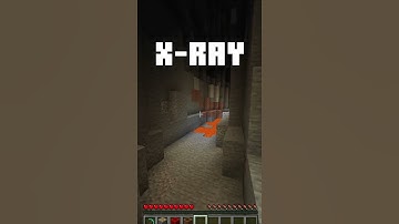 Find Diamonds With X-Ray In Minecraft  #Shorts