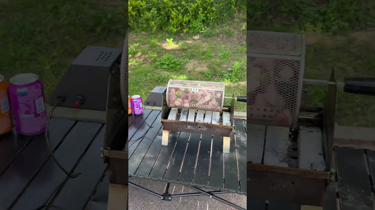 Have you ever seen a barbecue grill that can be powered by a power bank?