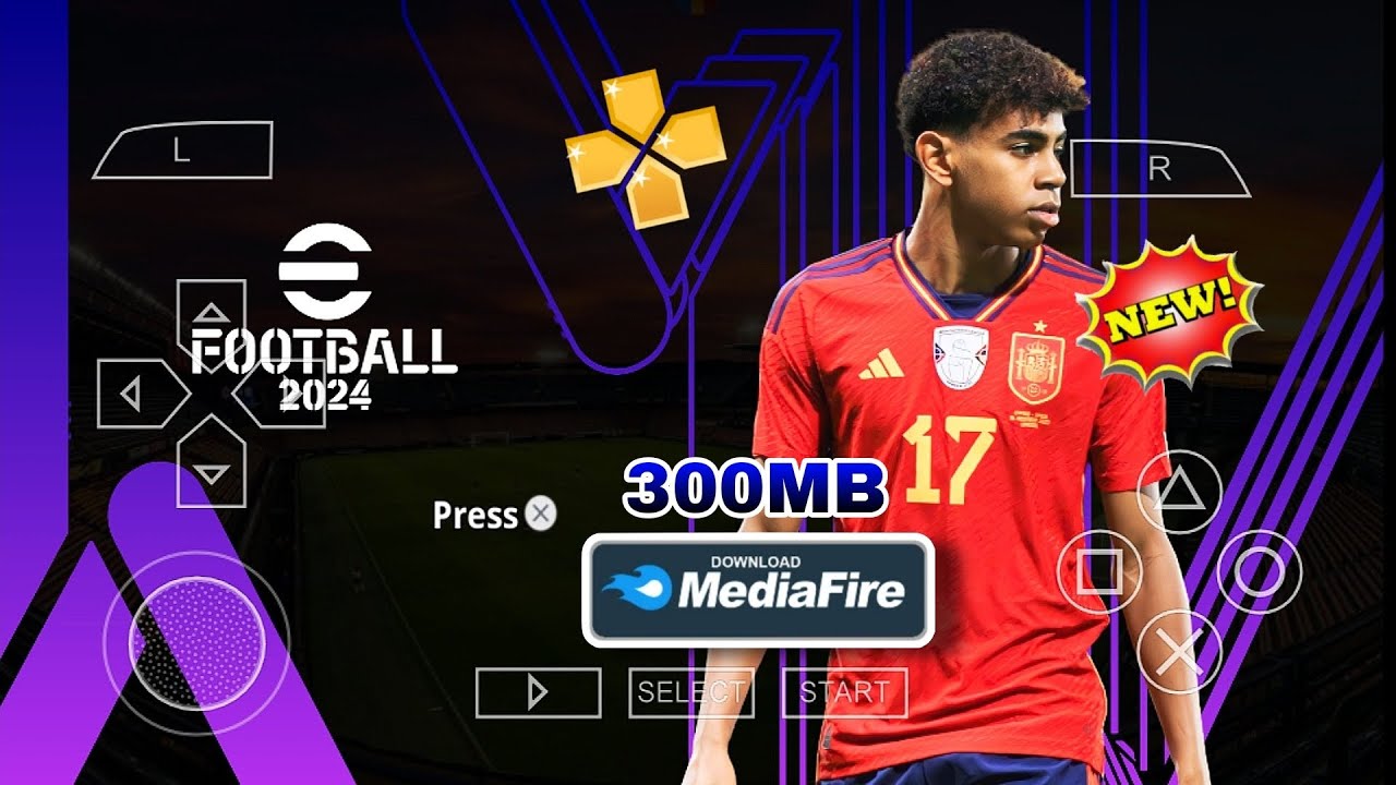 eFootball PES 2024 Mobile V4.6 Download PS5 Graphics Android Offline