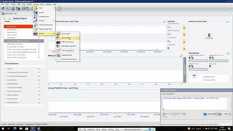 Resetting a Service timer in DelPro