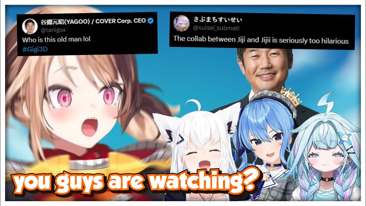 Gigi Didn't Expect Her Senpais and Yagoo Would Watch Her 3D Debut and Confused