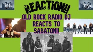 [REACTION!!] Old Rock Radio DJ Reacts to SABATON ft. "En Livstid I Krig" (Live)