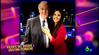 Pedroche le 'roba' el bigote a Vicente del Bosque: "Le amenacé con contarle un chiste malo"