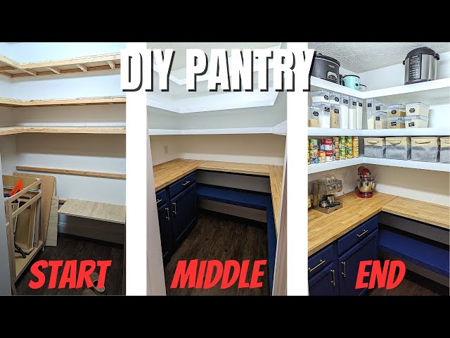 Do-It-Yourself Pantry Storage & Organization