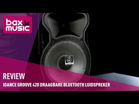 iDance Groove 420 draagbare Bluetooth luidspreker Review | Bax Music