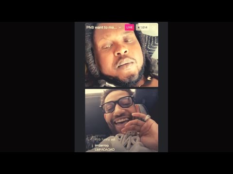 PNB Rock TAUNTS OPP with his chain on LIVE‼️😮🤦🏾‍♂️ #RIPPNBROCK