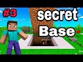 Minecraft secret Base ☠️ Banaya subscribe kar do
