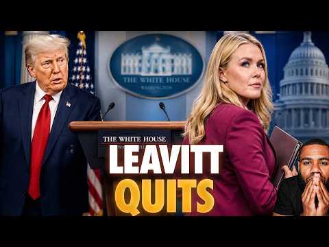 Video Karoline Leavitt QUITS White House Podium — Trump's Response STUNS Everyone