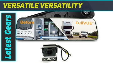 Brandmotion FullVUE Mirror and Camera System FVMR-1150 | Ultimate Safety Upgrade for Your