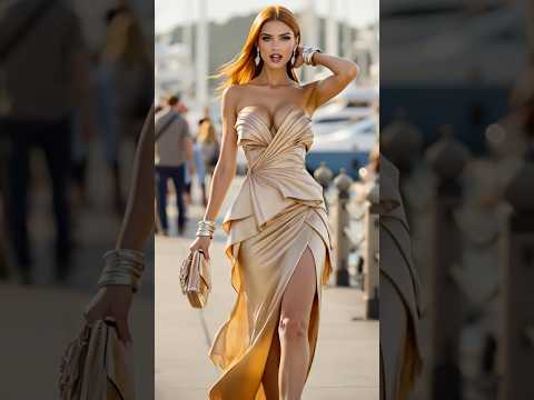 ゴールドの輝き シックで大胆 そして美しい