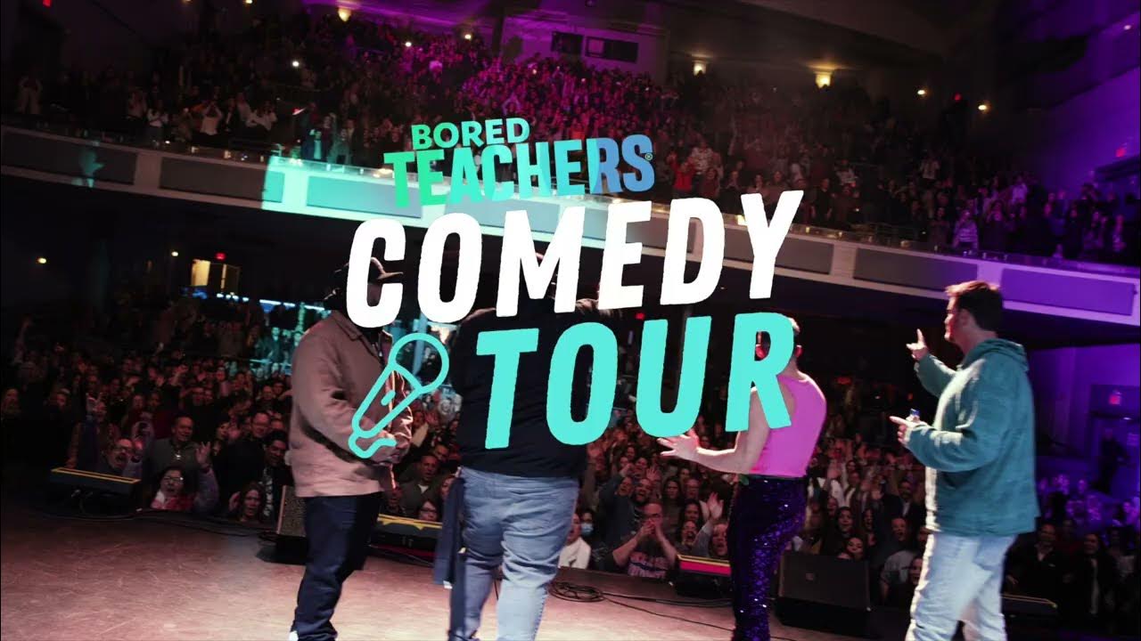 2024 Bored Teachers Comedy Tour Ticket Drop Alert! YouTube