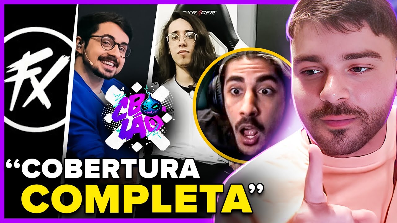 MINERVA, ESA e BAIANO fazem a COBERTURA de VÁRIOS TIMES do CBOLÃO! (Fluxo, Shini e Gragolandia)