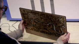 How to make beautiful city maps of wood with 3D effect